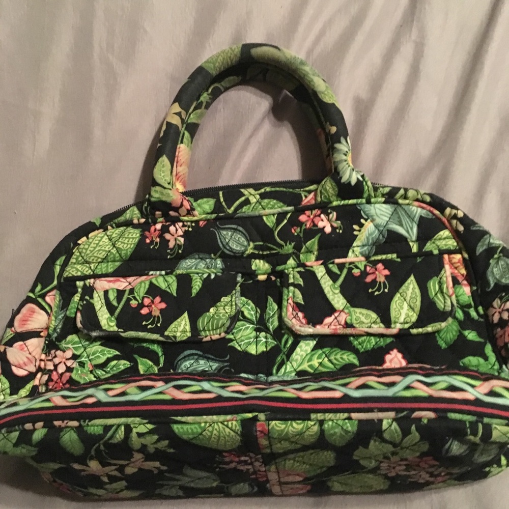 Vera Bradley Botanica pattern bag